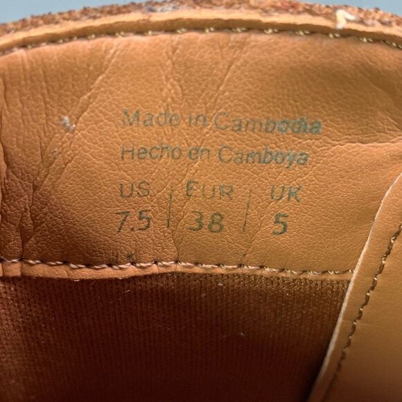 Aldo Women's Size 7.5 Light Brown Ankle Boots - Picture 11 of 13